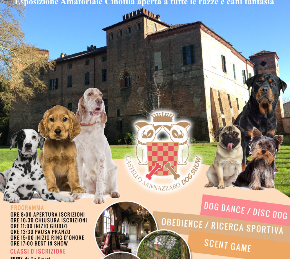 Castello Sannazzaro -  Italia Dog SHow 27052018